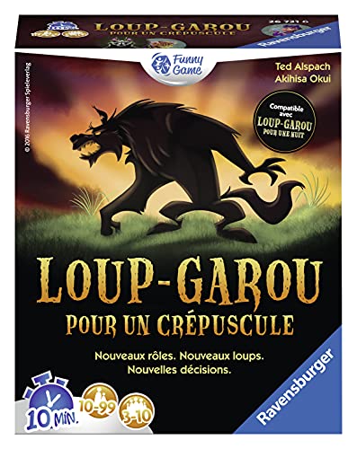 Ravensburger 267316, Juego de Cartas y Fichas Hombre Lobo para Crepúsculo