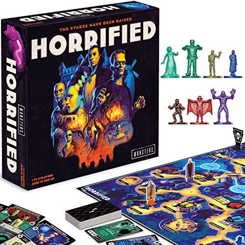 Ravensburger 26827 Horrified: Universal Monsters Juego de Estrategia VERSIÓN EN INGLÉS