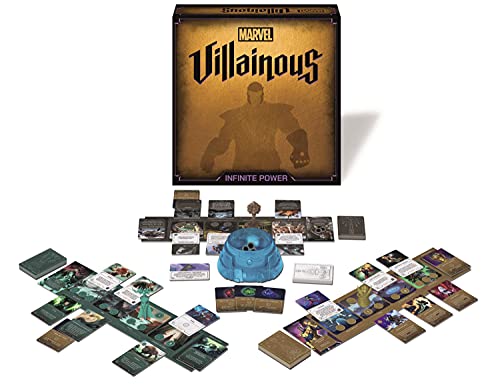 Ravensburger 269860, Villainous Marvel, Versión en Español, Juego de Light Strategy y Familiar, 2-4 Jugadores, Edad Recomendada 12+