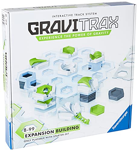 Ravensburger 27602 Gravitrax Building, Set de Expansión, 8+ Años, Juego Lógico-Creativo, Juego STEM