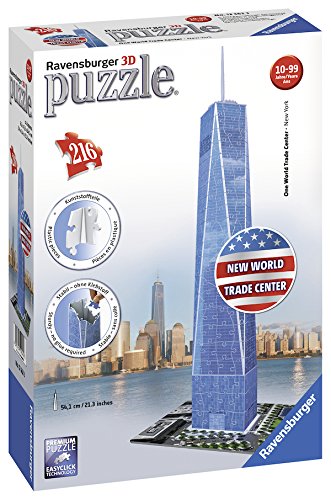 Ravensburger - 3D Puzzle Building Freedom Tower (12562 3)