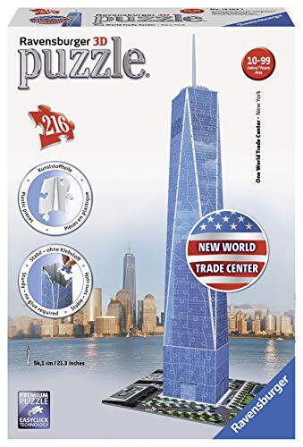 Ravensburger - 3D Puzzle Building Freedom Tower (12562 3)