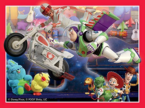 Ravensburger-6833 Ravensburger Disney Toy Story 4, 4 Pulgadas Caja (12, 16, 20, 24 Piezas) Rompecabezas para niños a Partir de 3 años, Multicolor, 0 (6833)