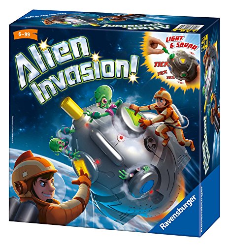 Ravensburger Alien Invasion-Juego de Mesa 21379, Multicolor (213795)