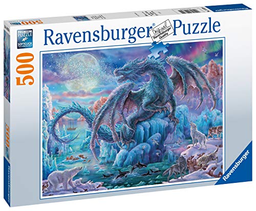 Ravensburger- Eisdrache Dragón de Hielo, Multicolor, Talla única (14839)