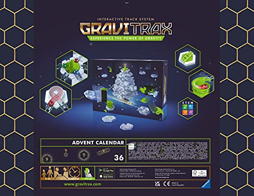 Ravensburger- GraviTrax Calendrier de l'avent Construcción, Color (27031)