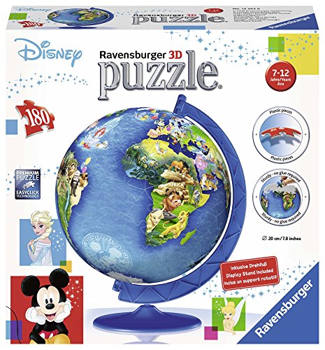 Ravensburger Italy – Disney Classics Globo 3D puzzleball, 12343