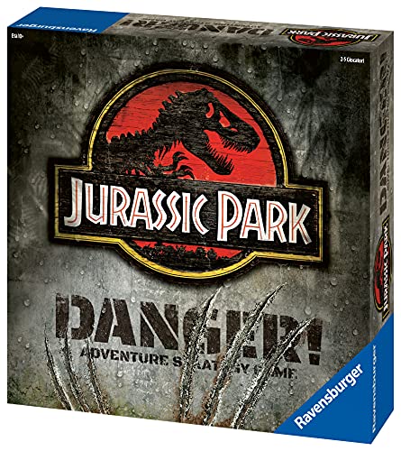 Ravensburger Jurassic Park Danger, Juego de Estrategia, Edad Recomendada 10 +