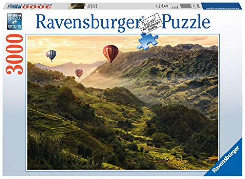 Ravensburger Las terrazas de arroz en Asia Puzzle 3000 Pz, Puzzle para adultos