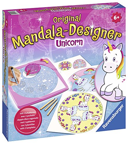 Ravensburger- Mandala Designer Unicornos, Multicolor (29703)