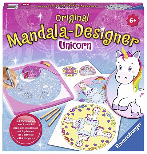 Ravensburger- Mandala Designer Unicornos, Multicolor (29703)