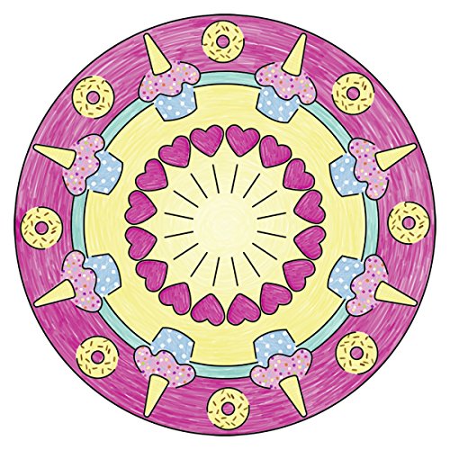 Ravensburger- Mini Mandala Designer Unicorn, Manualidades y Pintura, Color Blanco (29704)