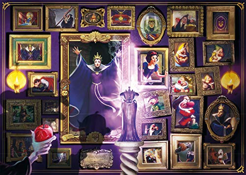 Ravensburger Puzzle 1000 Piezas, Villainous Evil Queen, Puzzle Disney, Rompecabezas Ravensburger de Óptima Calidad, Villanos Puzzle, Edad Recomendada 12+