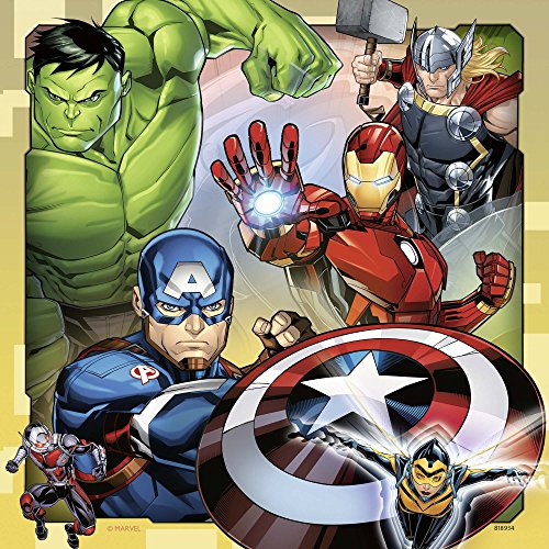 Ravensburger - Puzzle 3 x 49, Avengers (08040)