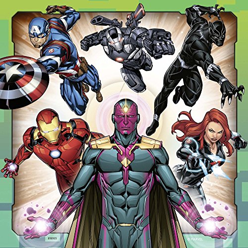 Ravensburger - Puzzle 3 x 49, Avengers (08040)