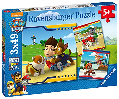 Ravensburger - Puzzle 3 x 49, Paw Patrol C (09369)