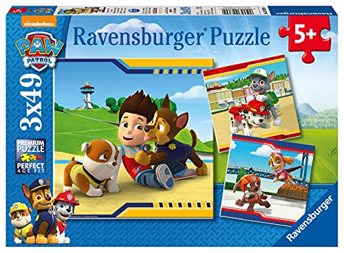 Ravensburger - Puzzle 3 x 49, Paw Patrol C (09369)