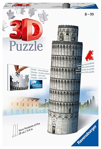 Ravensburger - Puzzle 3D, diseño Torre de Pisa (12557 9)