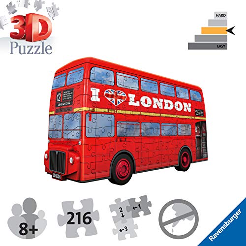 Ravensburger - Puzzle 3D London Bus (12534)