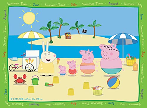 Ravensburger Puzzle, Peppa Pig, 4 Puzzle in a Box, Puzzles para Niños, Edad Recomendada 3+, Rompecabeza de Calidad