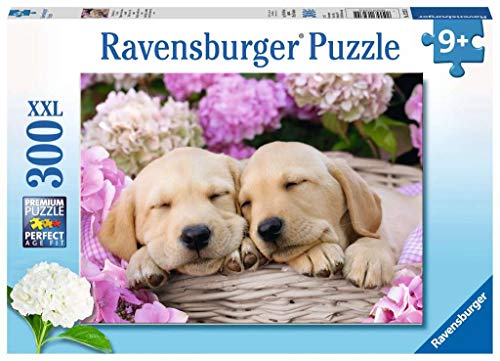 Ravensburger Puzzle, Perros Soñadores, Puzzle 300 Piezas XXL, Puzzles para Niños, Edad Recomendada 9+, Rompecabeza de Calidad