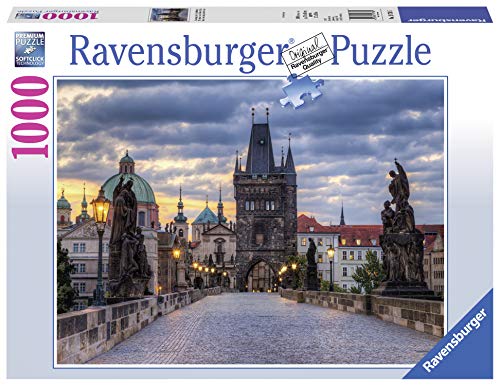 Ravensburger Puzzle, Puzzle 1000 Piezas, Charles Bridge, Puzzles para Adultos, Puzzle Paisajes, Rompecabezas Ravensburger de Alta Calidad