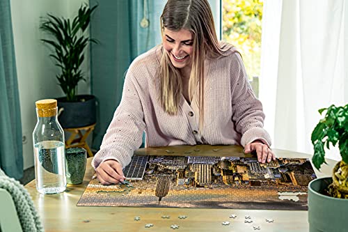 Ravensburger Puzzle, Puzzle 1000 Piezas, Majestuosa New York, Puzzles para Adultos, Puzzle Nueva York, Rompecabezas Ravensburger de Alta Calidad