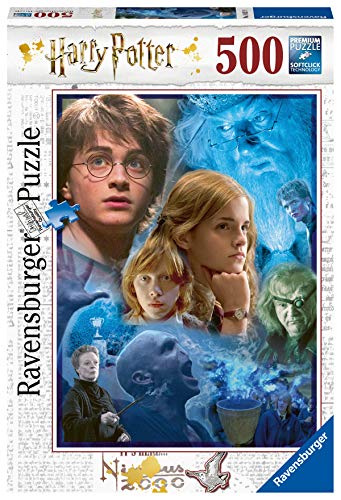 Ravensburger Puzzle, Puzzle 500 Piezas, Harry Potter en Hogwarts, Puzzles para Adultos, Harry Potter Puzzle, Rompecabezas Ravensburger de Alta Calidad