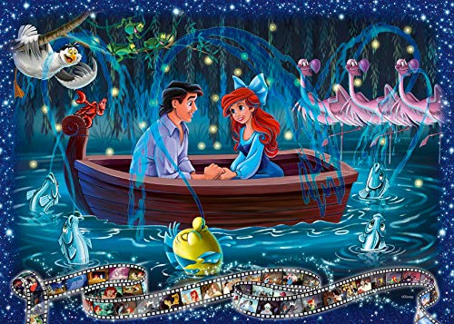 Ravensburger Puzzles 1000 Piezas, La Sirenita, Puzzle Disney, Rompecabezas Ravensburger de Alta Calidad, Princesas Disney, Edad Recomendada 12+