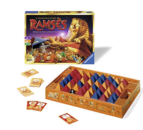 Ravensburger Ramsès 26717 - Juego de Mesa para Familia de 1 a 5 Jugadores Desde 7 años, versión Francesa