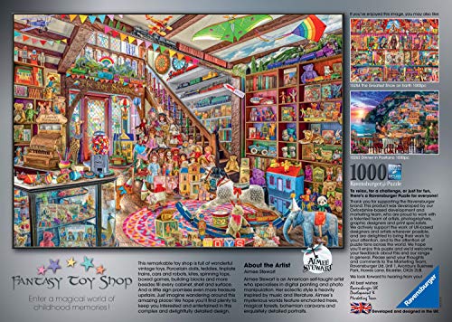 Ravensburger - The Fantasy Toy Shop (La Tienda de Juguetes fantástica) - Puzle (1000 Piezas)