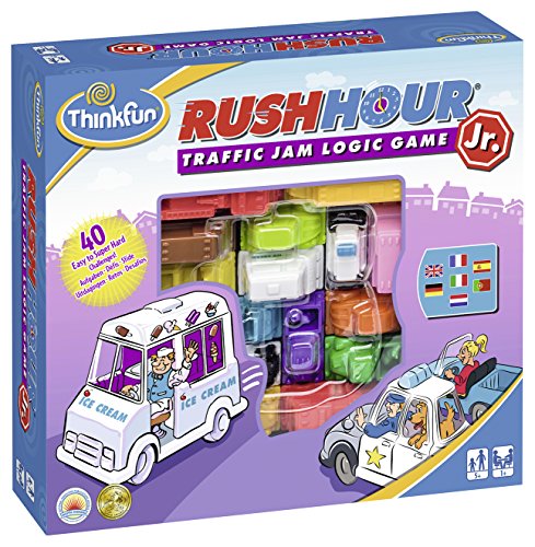 RAVENSBURGER Think Fun Rush Hour Jr. (76337), Multicolor, multicolor