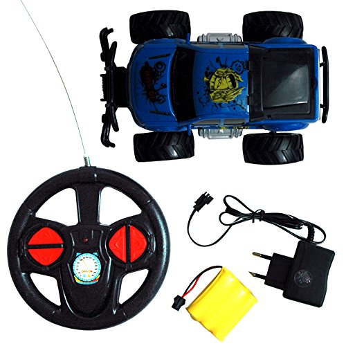 RAYLINE Coche teledirigido Jeep 6142R azul con mando a distancia