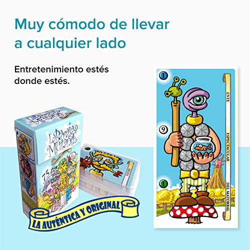 RC ocio Juego de Mesa La Baraja Mutante Juego para niños y Adultos . Juego de Cartas educativos a Partir de los 6 años, Ideal para Hijos y Padres / Juegos Familiares Divertidos