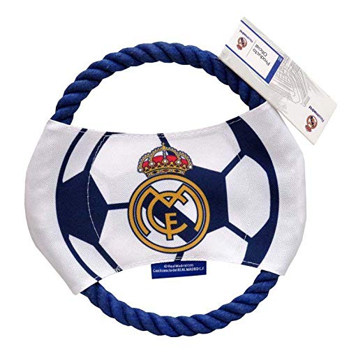 Real Madrid- Juguete de Cuerda para Perro, Color (CYP 1)