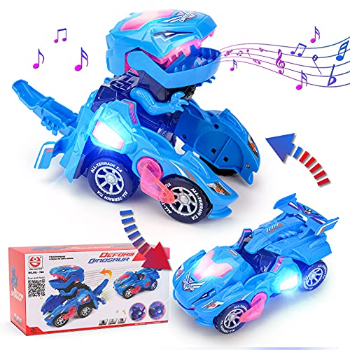 Regalo Niño 4 5 6 7 Años, Coches de Juguetes Dinosaurio Transformers Coches Juguete Niño 3-6 Años Dinosaurios Juguete Coches Juegos Chico 6-8 Años Juguetes Niños 7 8 9 10 11 Años Regalos de Cumpleaños