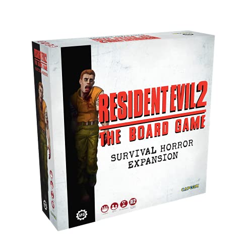 Resident Evil 2 - The Board Game: Survival Horror Expansion Unisex Juego de Mesa Standard, Plastico,