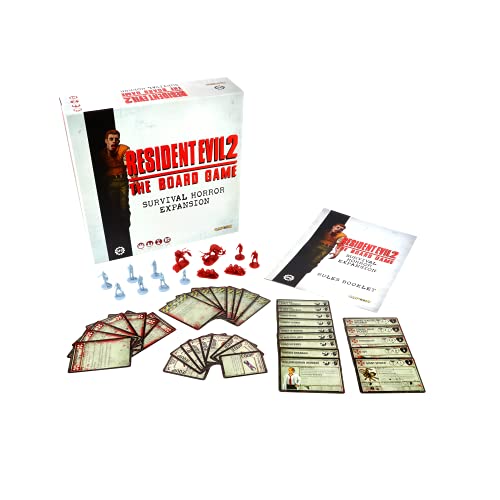 Resident Evil 2 - The Board Game: Survival Horror Expansion Unisex Juego de Mesa Standard, Plastico,