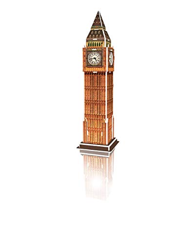 Revell 3D Puzzle- Big Ben, un hito de Londres Descubre el Mundo en 3D, diversión para jóvenes y Mayores, Color Coloreado (120)