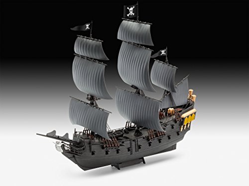 Revell 65499 – Maqueta de Barco 65499 Set 1: 150 – Barco Pirata Black Pearl en Escala 1: 150, Nivel 3, orgin Algas fidelidad imitación con Muchos Detalles, Barco, de Piratas del Caribe