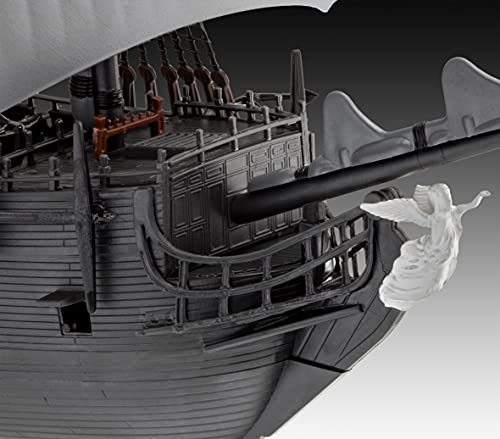 Revell 65499 – Maqueta de Barco 65499 Set 1: 150 – Barco Pirata Black Pearl en Escala 1: 150, Nivel 3, orgin Algas fidelidad imitación con Muchos Detalles, Barco, de Piratas del Caribe