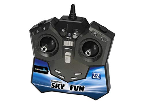 Revell - Helicóptero Sky Fun RTF/3CH con radiocontrol, 2.4 GHz (23982)