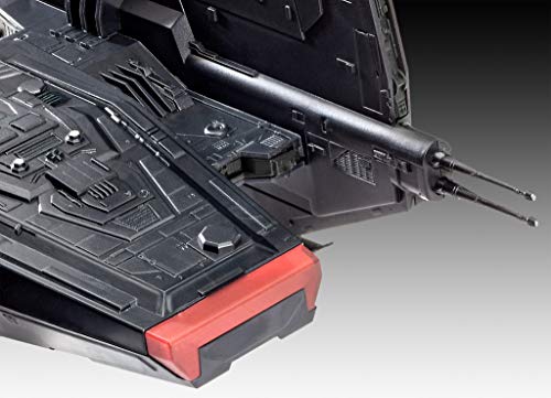 Revell-Kylo Ren's Command Shuttle, Escala 1:93 Star Wars REN Kit de Modelos de plástico, Multicolor, 1/93 06746/6746