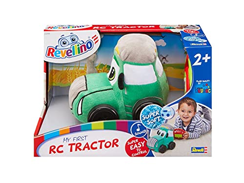 Revell-Revellino Mi Primer Tractor controlado por Radio, Color Verde (23200)