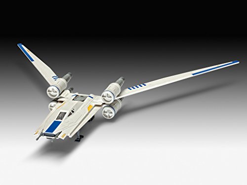 Revell Star Wars Build & Play Rebel U-Wing Fighter, con Luces y Sonidos, Escala 1:100(6755)(06755), 28,0 cm de Largo