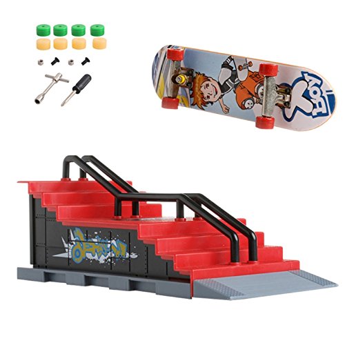 RG-FA Piezas de la rampa Skate Park para Tech Deck Fingerboard Finger Board Ultimate Parks Nuevo