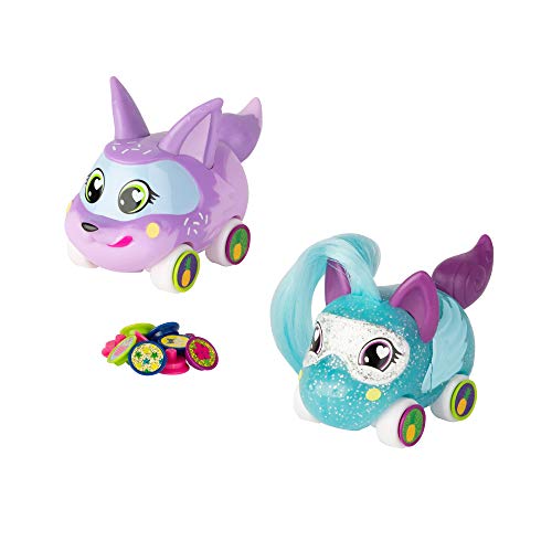 Ritzy Rollerz - Coches de Juguete coleccionables para niñas con Abalorios Sorpresa, Trenza Francesa y Donut Dani Besties, Juguete para niñas de 4 5 6 7 8 años