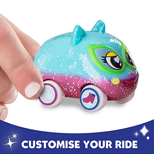 Ritzy Rollerz - Coches de Juguete coleccionables para niñas con Abalorios Sorpresa, Trenza Francesa y Donut Dani Besties, Juguete para niñas de 4 5 6 7 8 años