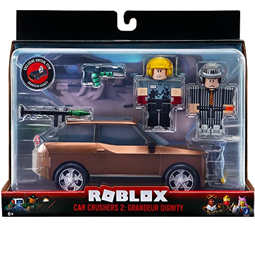 Roblox - Vehiculo Car Crusher 2 - Grandeur Dignity + 2 Figuras - (Toypartner ROB0498)