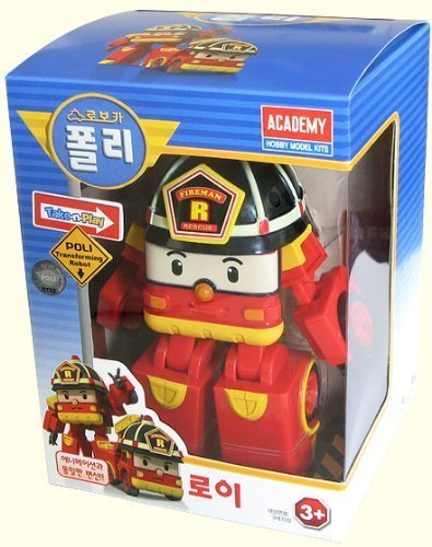 RoboCar POLI ROY AMBER HELLY 4-figures Robots Transformer por Academia Coreana